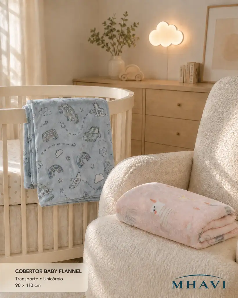 Cobertor Baby Flannel